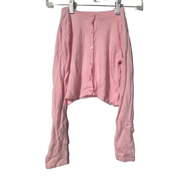 Gymboree Girls Cardigan Pink Button Up Size Large 10-12 - Picture 1 of 6